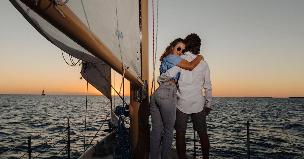 Set sail on a romantic sunset Duffy cruise through the Loews